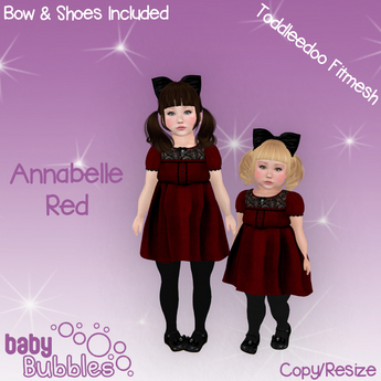 Second Life Marketplace - ::BB:: Annabelle - Red (wear)